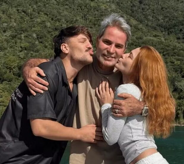 Márcio é pai de Sarah e Saulo Poncio e já comparou a família às Kardashians pobres de Caxias