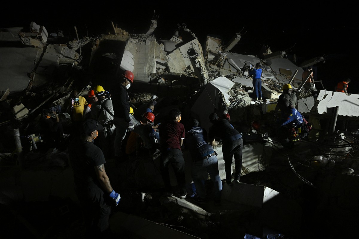 venezuela earthquake aftermath