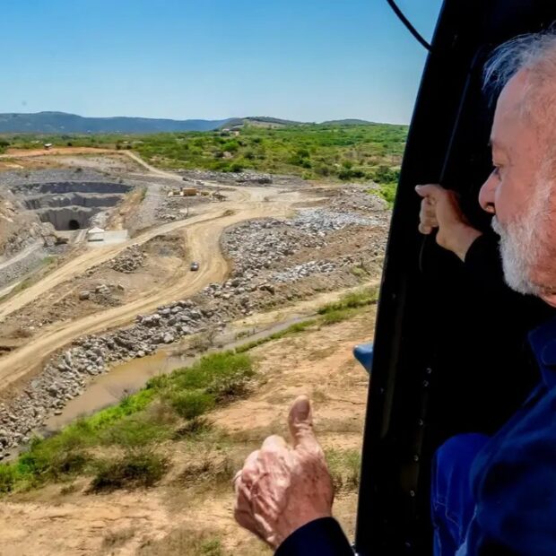 Lula inaugura túnel da transposição RN