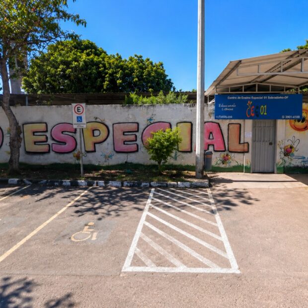 Centro de Ensino Especial 01, de Sobradinho. Foto: Google Maps/Reprodução