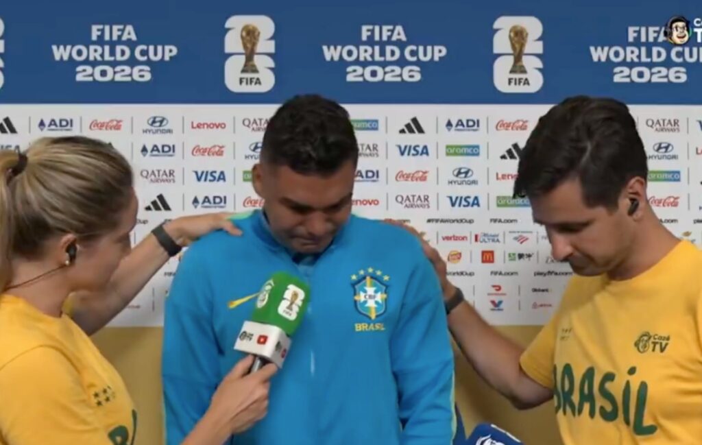 A pergunta de Fernanda Gentil transformou uma entrevista pós-jogo em um dos momentos mais marcantes da cobertura da Copa.