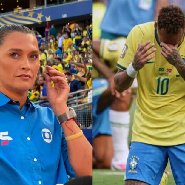 Ana Thaís Matos viralizou ao ironizar a participação de Neymar durante a eliminação do Brasil na Copa.