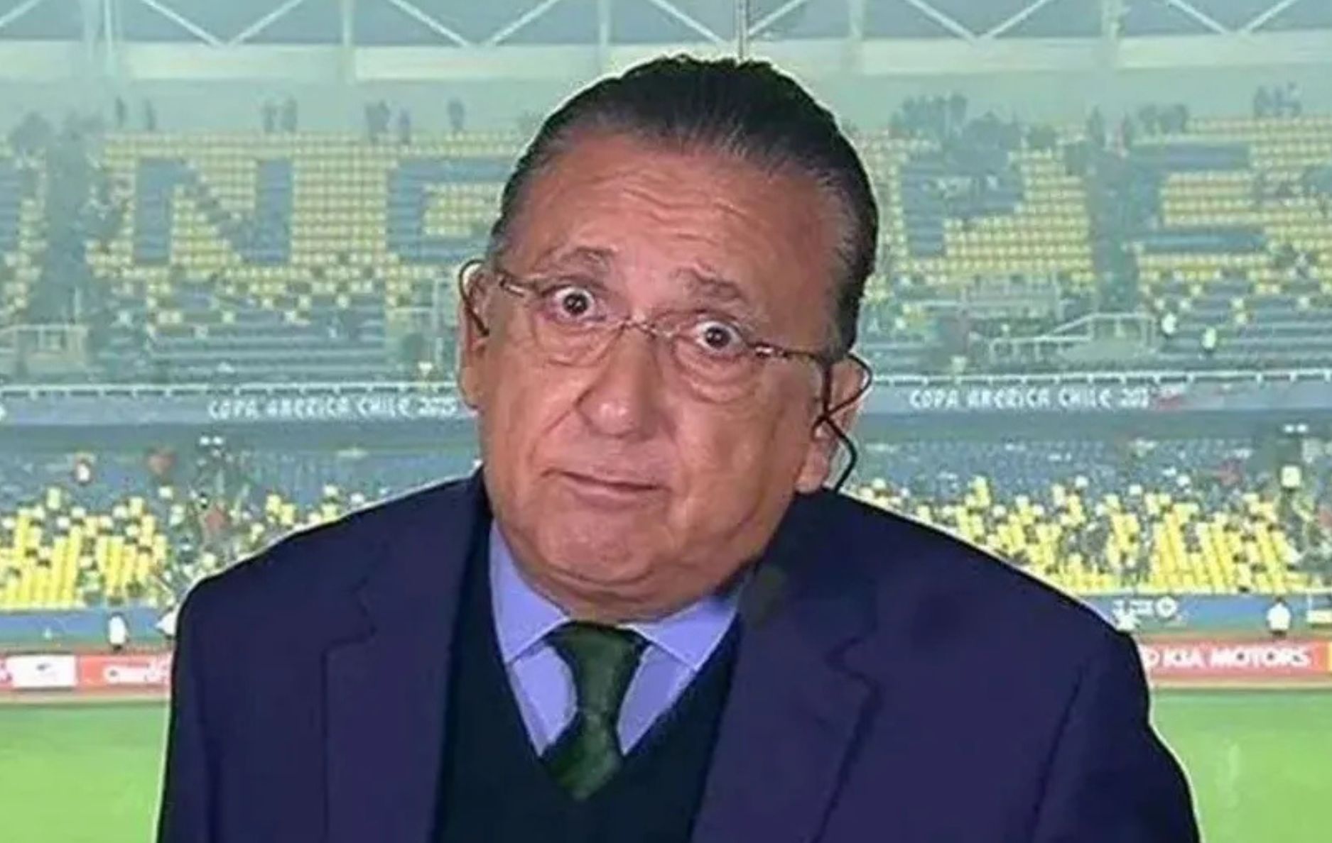 Galvão Bueno emocionou torcedores ao anunciar que não narrará mais jogos do Brasil em Copas do Mundo.