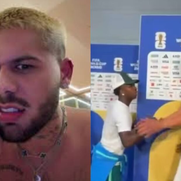 Zé Felipe criticou a postura de Vini Jr. após a derrota do Brasil para a Noruega e movimentou as redes sociais.