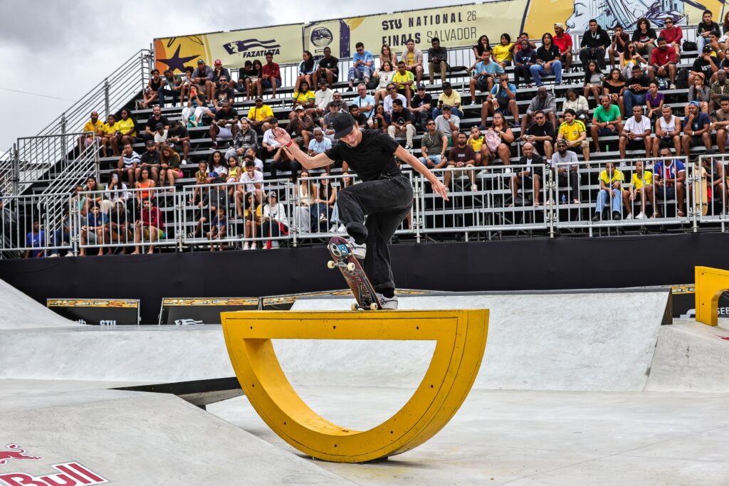 O Skatepark do Subúrbio, em Salvador, foi palco da conquista de Sebastian Simonetto, novo campeão brasileiro de Street. - Thiago da Luz / STU