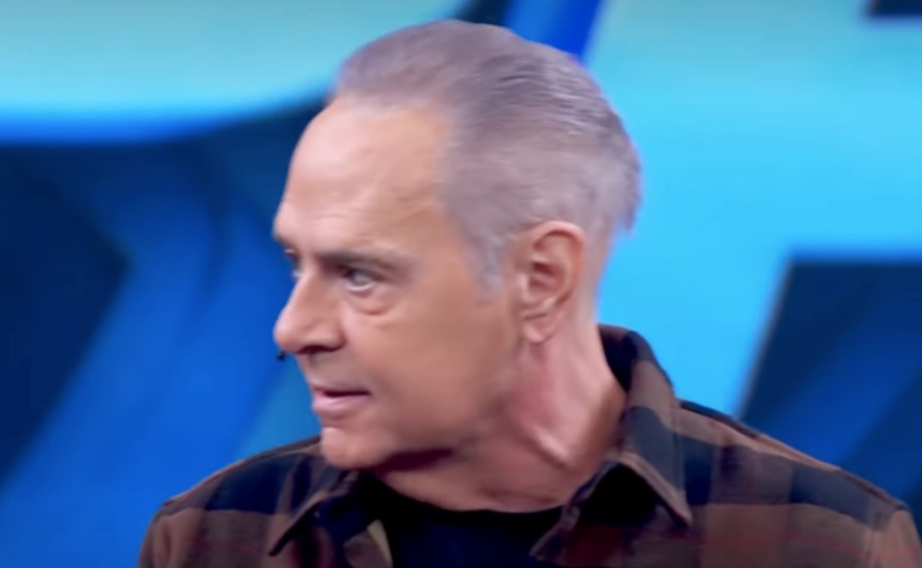 Após 43 sessões de tratamento, Luis Roberto falou pela primeira vez sobre a batalha contra o câncer no Domingão com Huck.