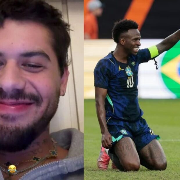 Zé Felipe apagou os vídeos em que criticava a Seleção Brasileira e admitiu que exagerou após "tomar umas" durante o jogo.