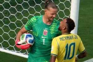 neymar e goleiro da noruega