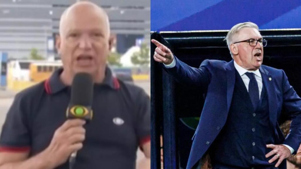 Carlo Ancelotti também foi criticado após a queda da Seleção na Copa