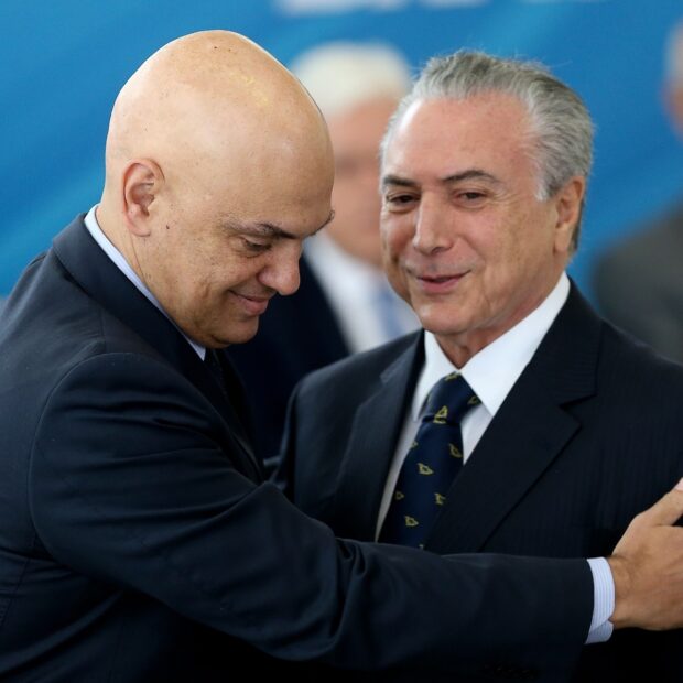 Temer também falou sobre 8 de Janeiro, Alexandre de Moraes e o papel do STF na democracia brasileira