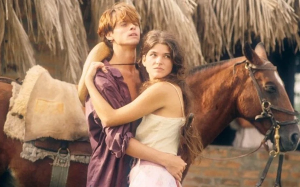 Cristiana Oliveira viveu Juma Marruá na versão original de Pantanal, exibida em 1990