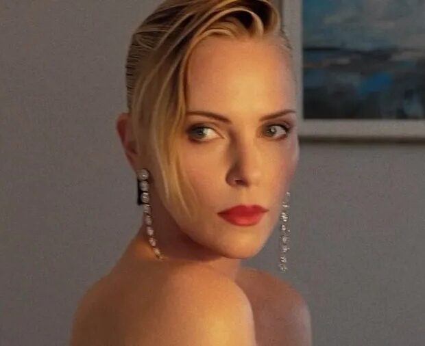 Charlize Theron publicou foto de topless para divulgar A Odisseia