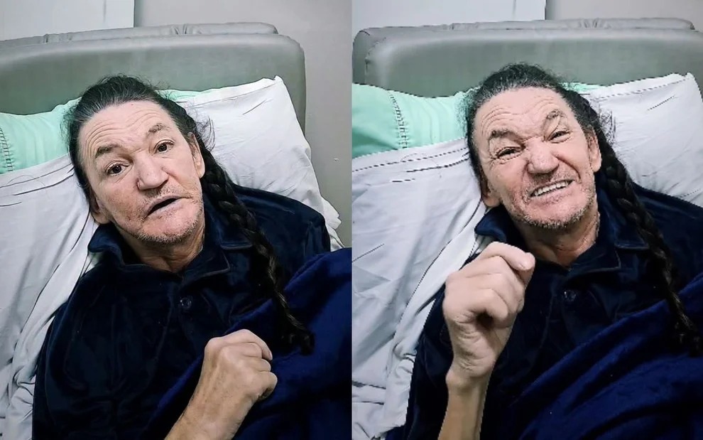 Marquito se emociona em vídeo gravado durante reabilitação após grave acidente
