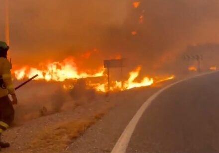 spain fire emergency