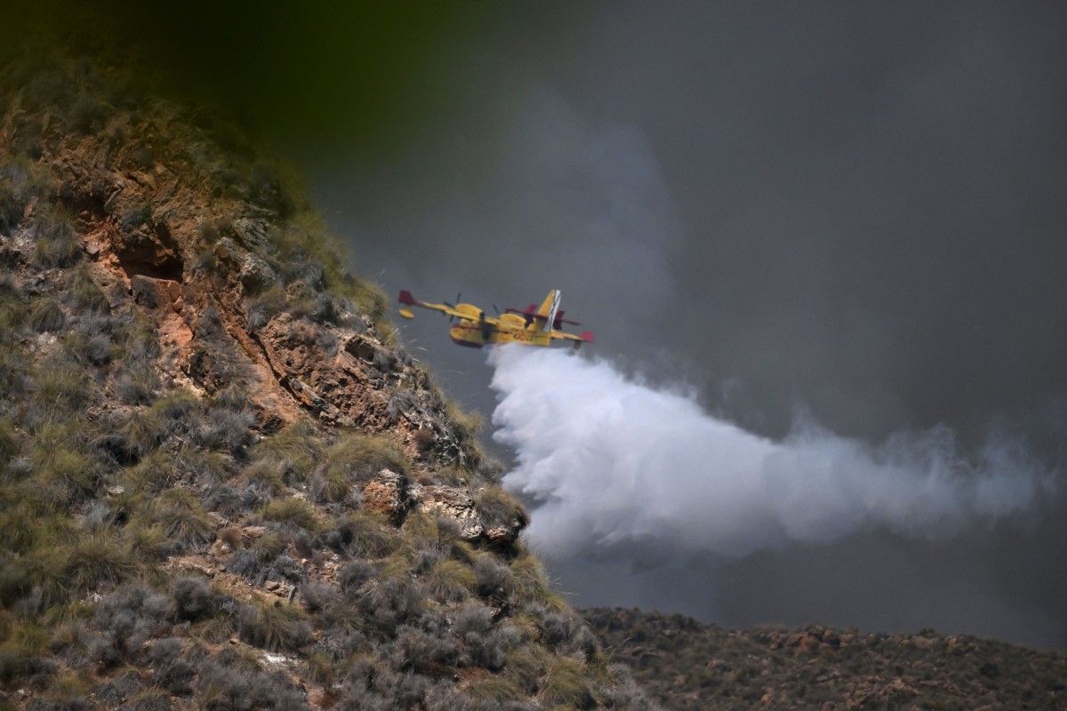 spain fire emergency