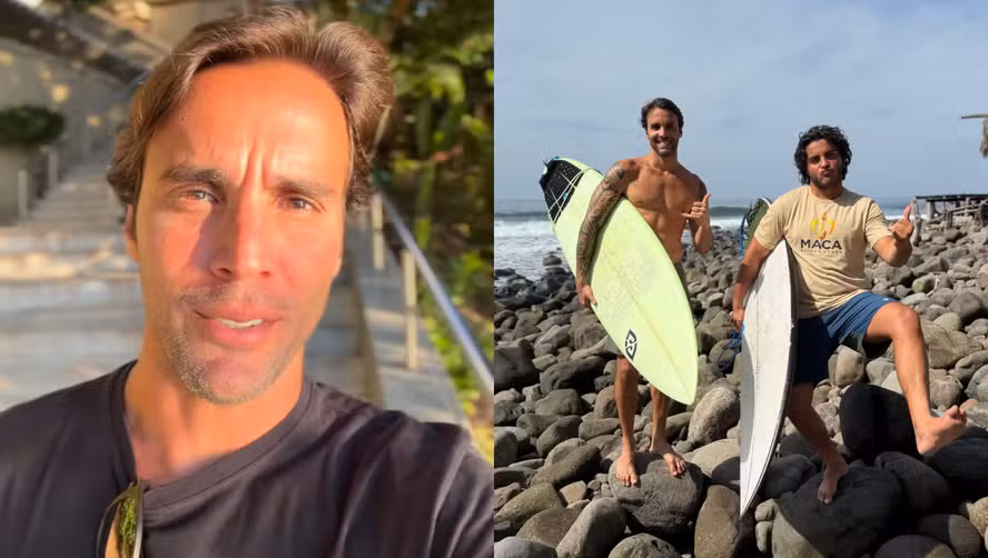 Daniel Cady admitiu que hoje divide a atenção do filho Marcelo Sangalo com a namorada dele.