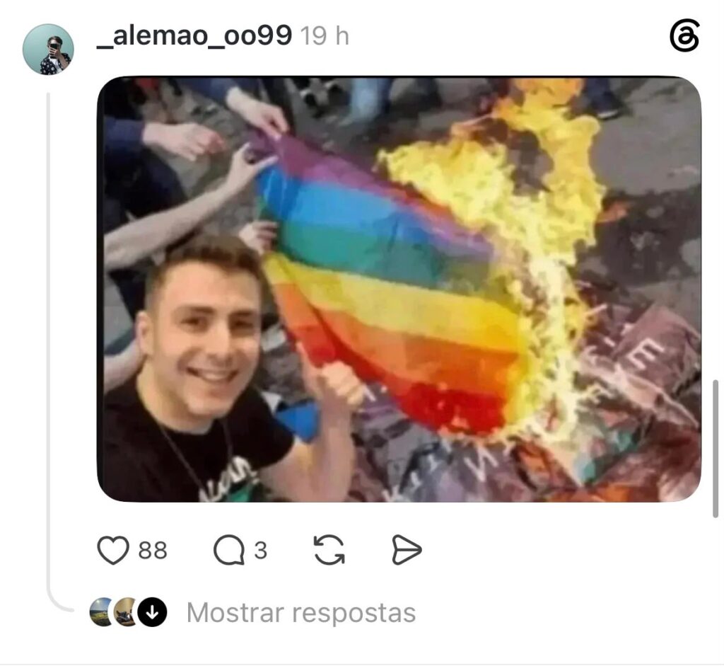 Paulo Guerra usou as redes para cobrar responsabilização por crimes de homofobia e incentivar outras vítimas a denunciarem.