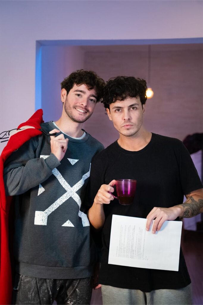 Paulo Guerra e namorado, Vitor Chaves