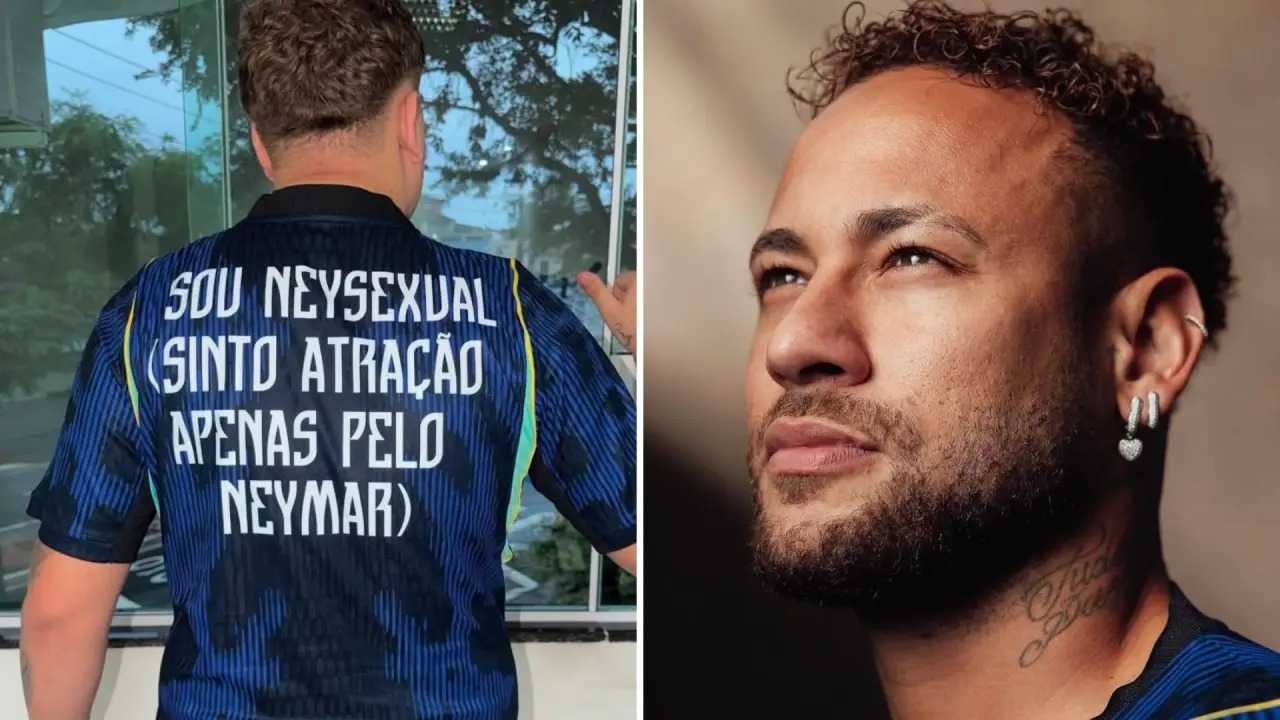 Camisas com a frase “Sou Neysexual” viralizaram durante a Copa do Mundo de 2026