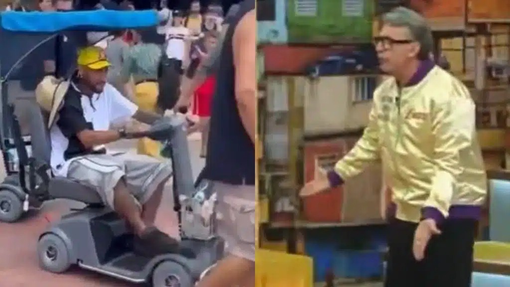 Apresentador ficou furioso com Neymar por passeio depois da eliminação do Brasil na Copa do Mundo