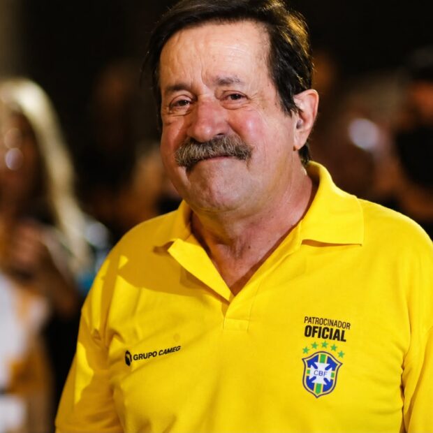 João de Castro Marques, fundador da Cimed, foi homenageado ao dar nome à nova avenida de acesso a São Sebastião da Bela Vista (Arquivo Pessoal).