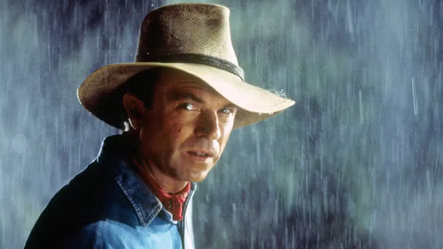 Sam Neill, eterno Dr. Alan Grant de Jurassic Park, marcou gerações com uma carreira de mais de cinco décadas.