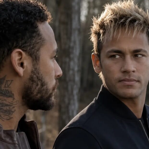 Neymar reagiu a vídeo de inteligência artificial que o projeta campeão da Copa de 2030