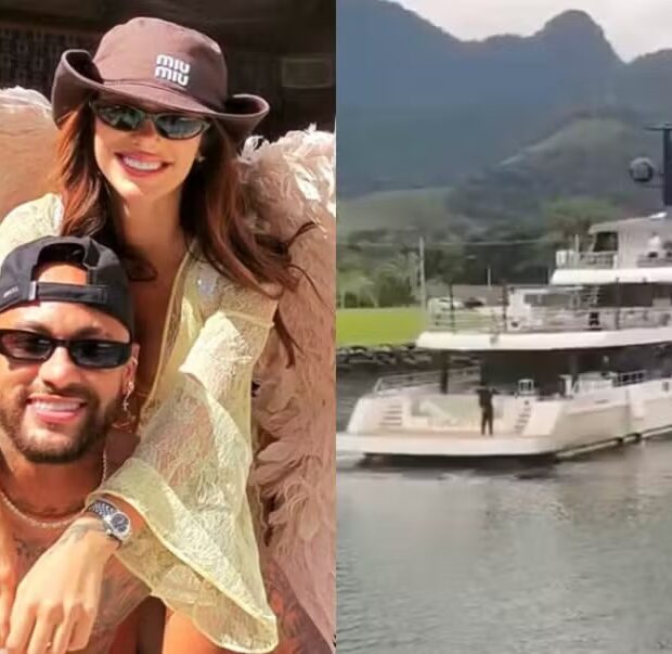 Novo superiate de Neymar chegou a Angra dos Reis após partir de Fortaleza