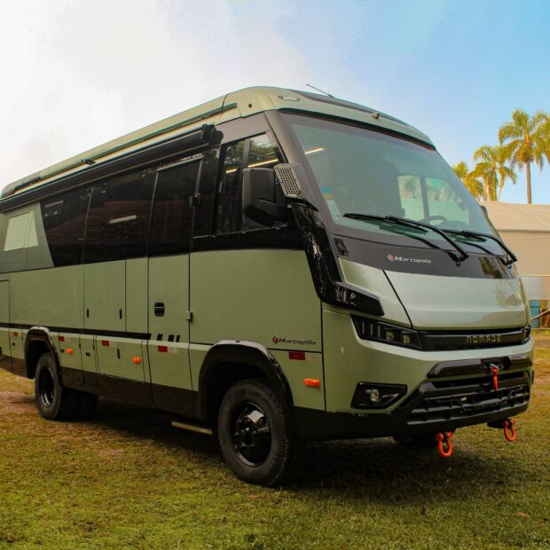 Marcopolo Motorhome apresentou o NOMADE em Vitória.