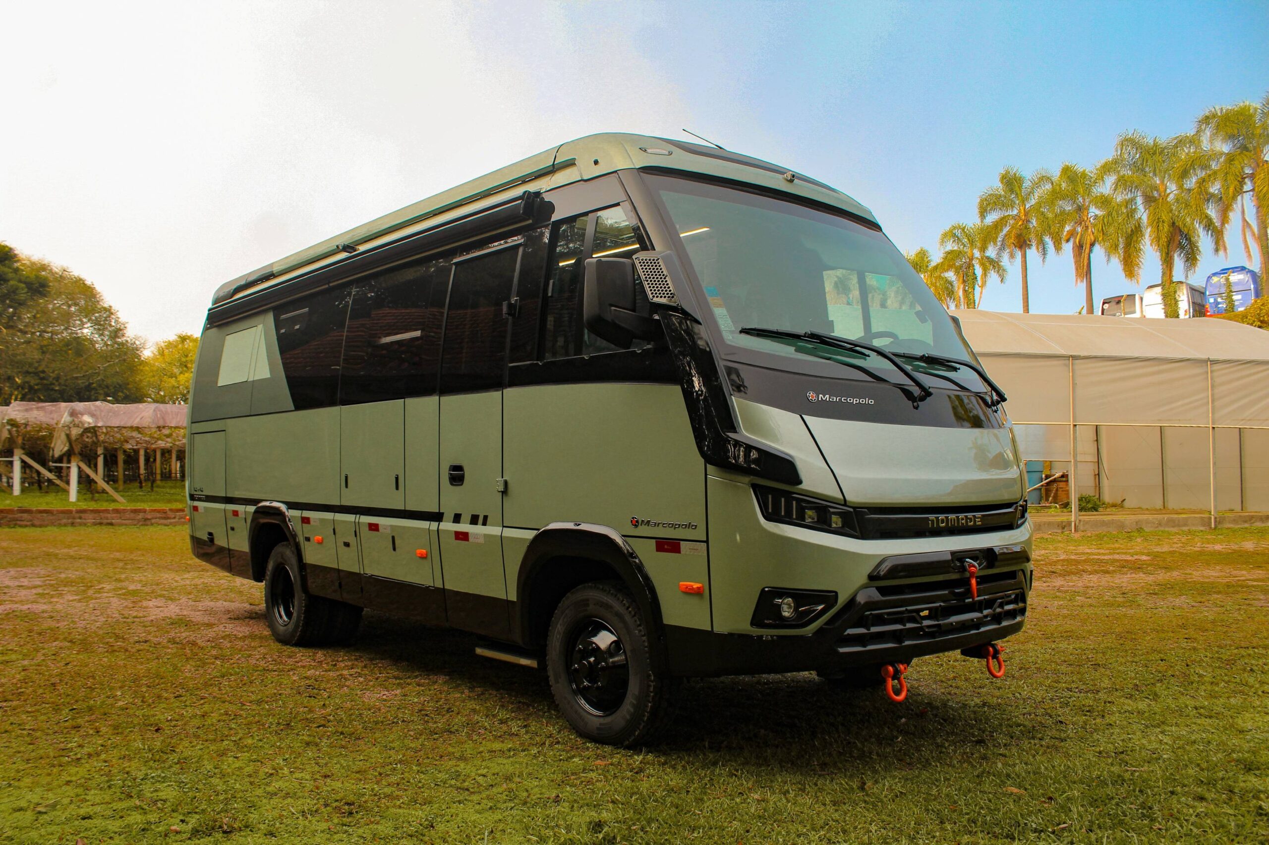 Marcopolo Motorhome apresentou o NOMADE em Vitória.