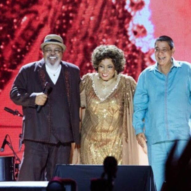 Amstel patrocina a turnê que reúne Zeca Pagodinho, Alcione e Jorge Aragão.