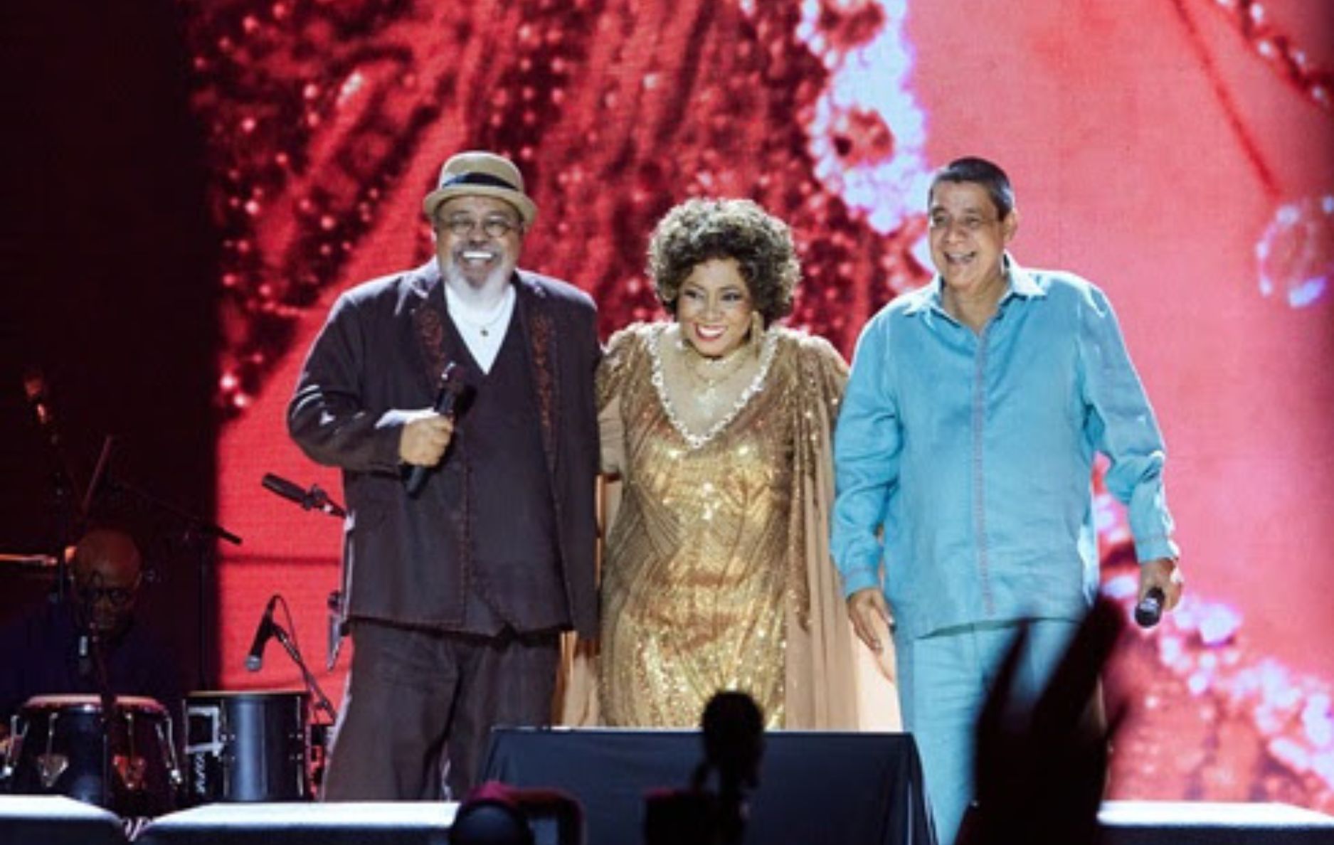 Amstel patrocina a turnê que reúne Zeca Pagodinho, Alcione e Jorge Aragão.