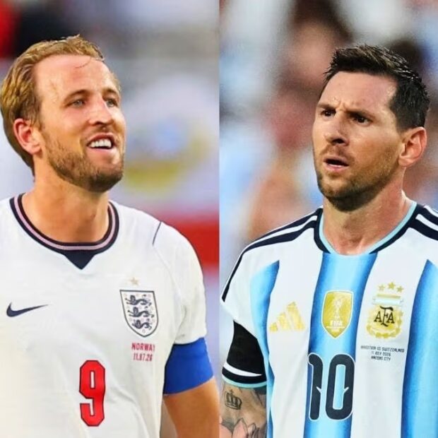 Inglaterra e Argentina se enfrentam pela semifinal da Copa do Mundo nesta quarta-feira