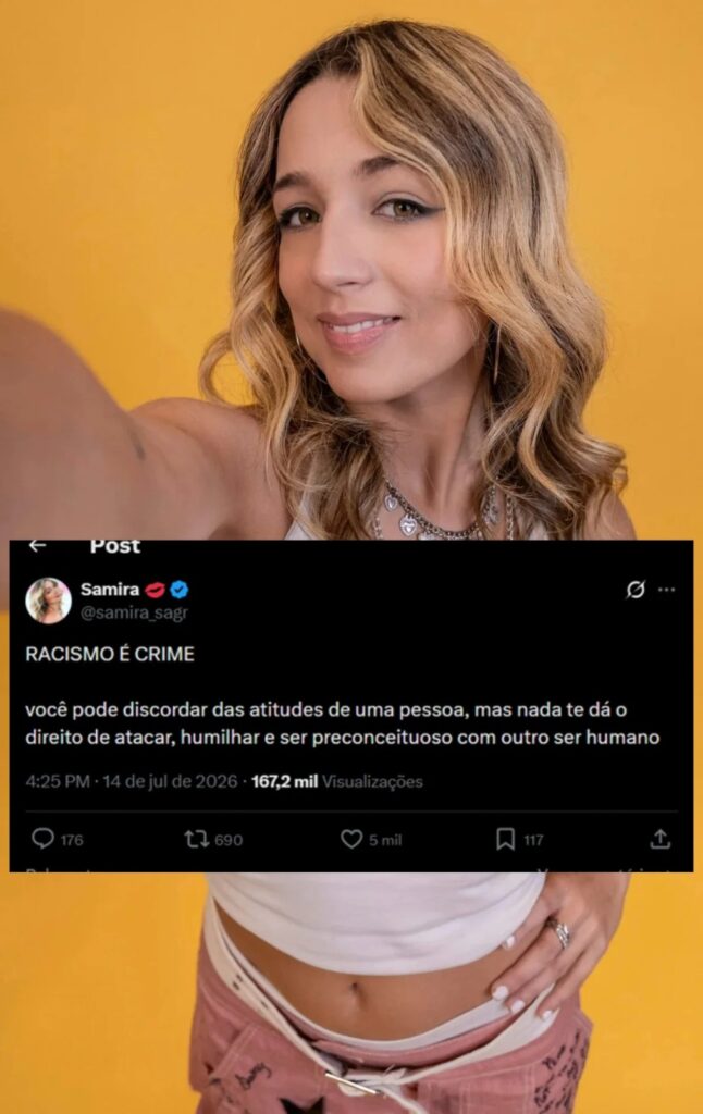 Mile Moreira e Samira saíram em defesa de Milena após a onda de ataques