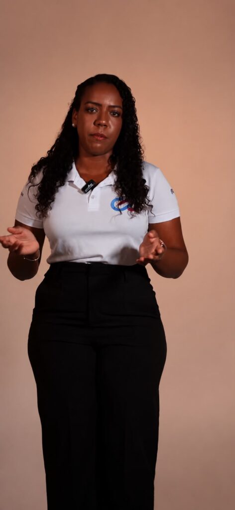 Larissa Conceição, produtora da agência Promoações Marketing, afirma que encontrou na empresa uma oportunidade para recomeçar e conquistar a independência financeira (Divulgação Pessoal).