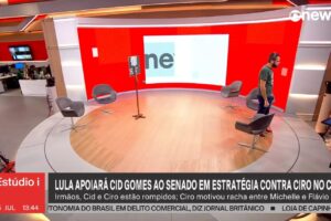 Falha técnica revelou imagens do novo cenário da GloboNews antes da estreia