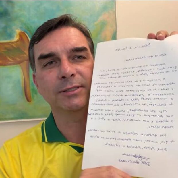 flavio bolsonaro carta