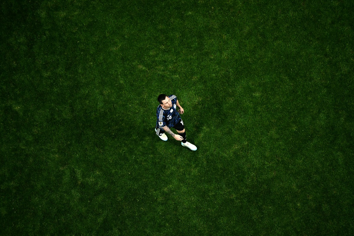 Messi celebra ida da Argentina a mais uma final de Copa do Mundo