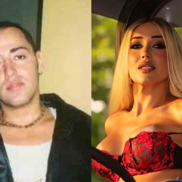 Mulher Abacaxi mostrou antes e depois da transição de gênero nas redes sociais
