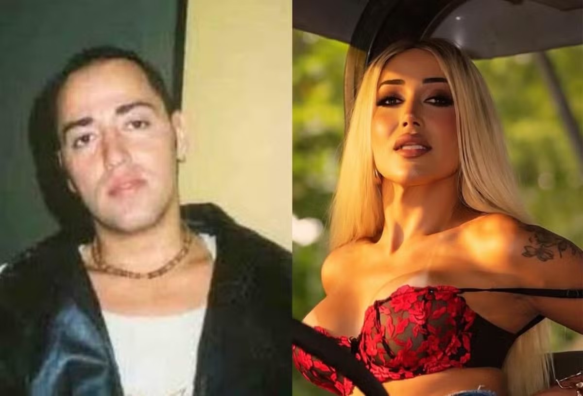Mulher Abacaxi mostrou antes e depois da transição de gênero nas redes sociais