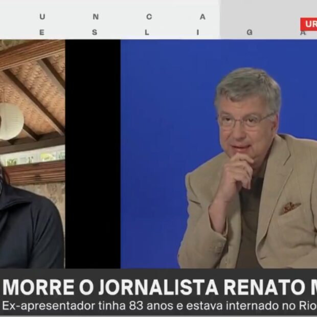 Leilane Neubarth se emocionou ao falar de Renato Machado no “Conexão GloboNews”