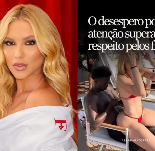 Virginia Fonseca curtiu vídeo em defesa dela após foto no colo de Vini Jr.