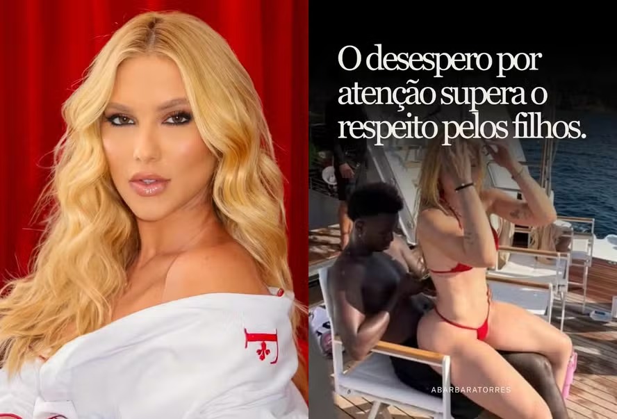 Virginia Fonseca curtiu vídeo em defesa dela após foto no colo de Vini Jr.