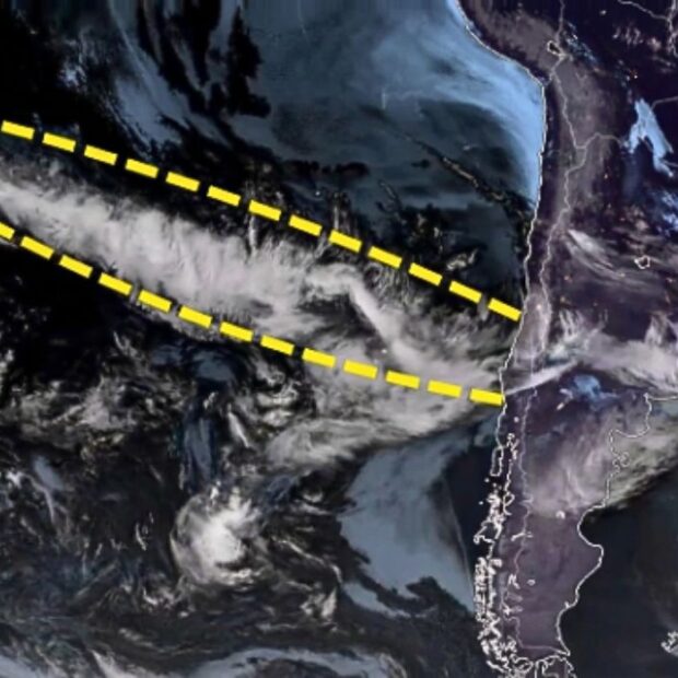 intenso rio atmosferico se aproxima do chile e pode causar chuvas intensas na america do sul