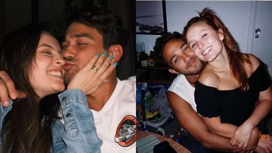 Larissa Manoela e André Luiz Frambach celebraram quatro anos de relacionamento nesta sexta-feira