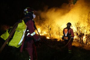 spain forest fire emergency