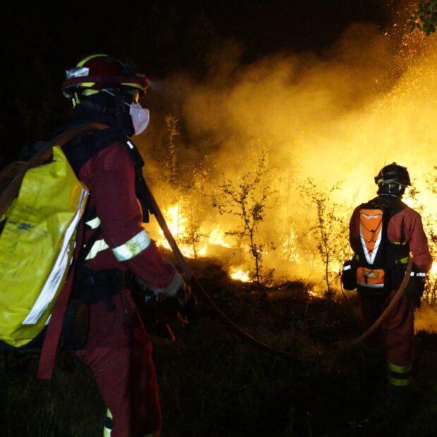 spain forest fire emergency