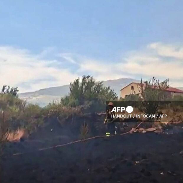 spain forest fire emergency