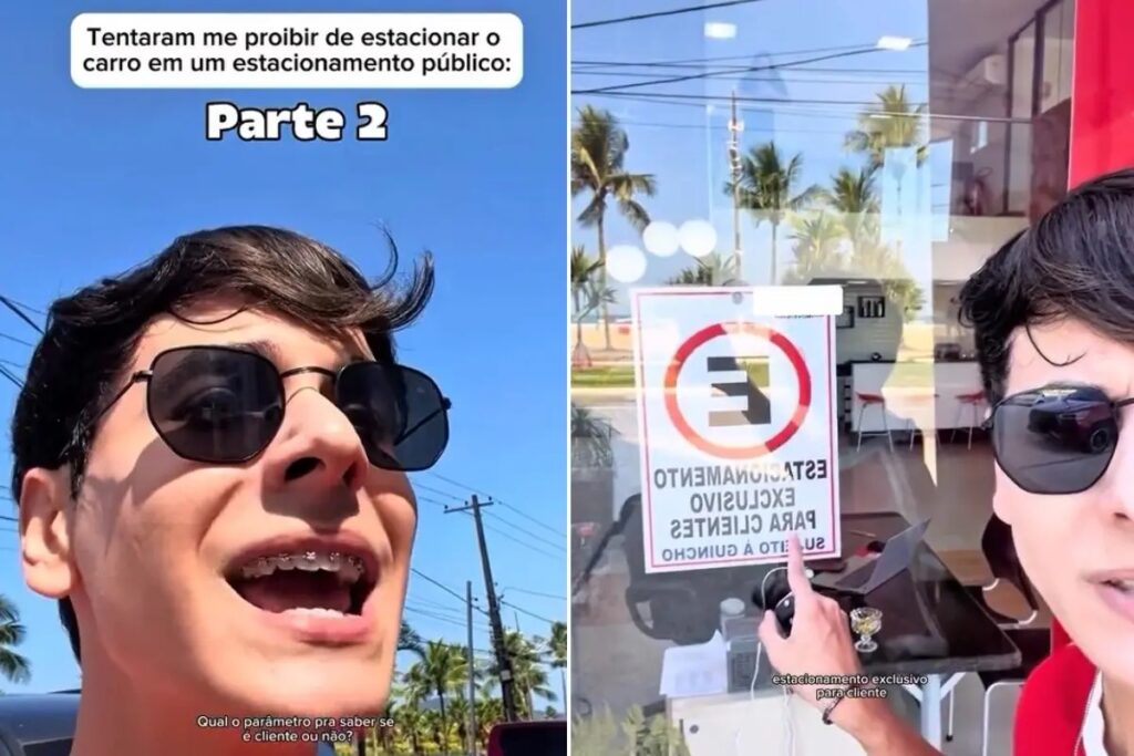 O caso envolve um vídeo sobre estacionamento de uma imobiliária em Praia Grande