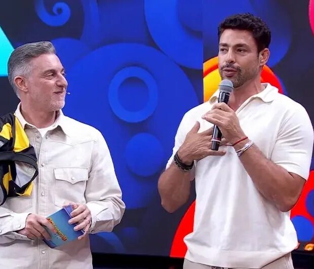 Cauã Reymond citou bets ao vivo no Domingão com Huck ao falar da série Jogada de Risco